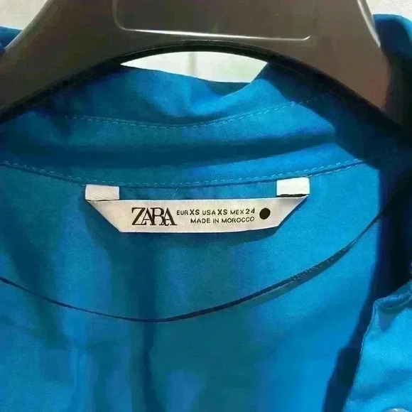 Zara cotton shirt dress - Picture 3 of 3